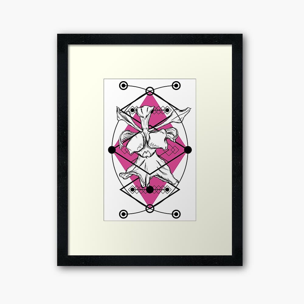 Orchid geometric space